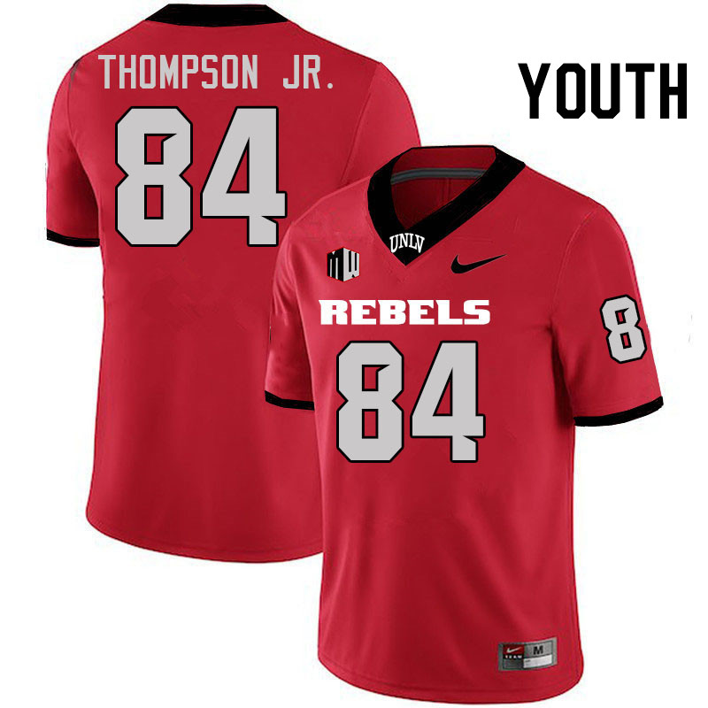 Youth #84 Corey Thompson Jr. UNLV Rebels College Football Jerseys Stitched-Scarlet